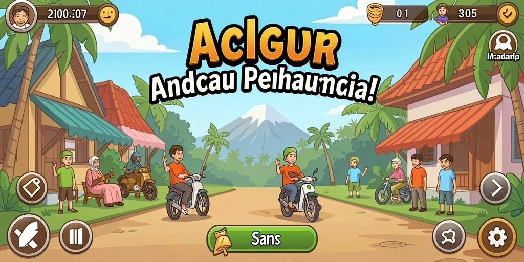 anoboy - Interaksi antar pemain di dunia ANOBOY yang penuh warna.